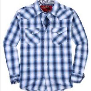 Men’s button-up shirt